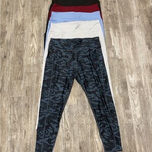 Set of 5 Leggings NEW